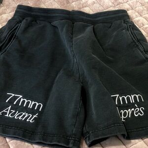 77mm cotton shorts and 77mm nylon Bandanna